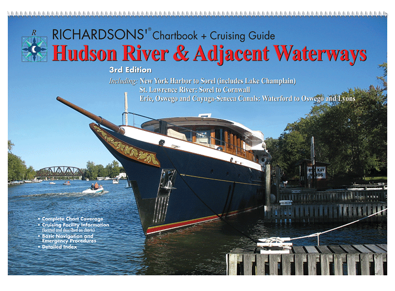 Hudson River & Adjacent Waterways Chartbook + Cruising Guide (3rd Ed.)