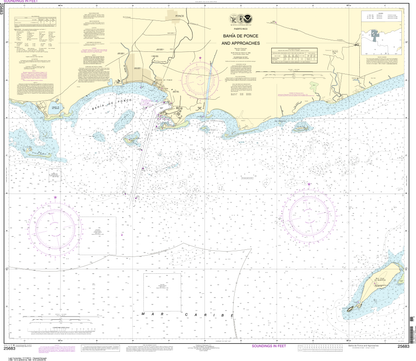 NOAA Chart 25683: Bahia de Ponce and Approaches