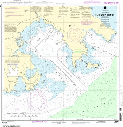 NOAA Chart 25666: Ensenada Honda