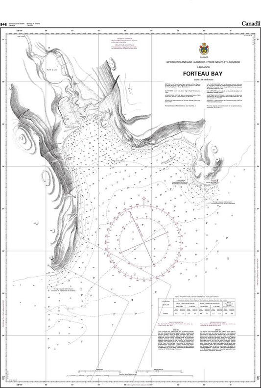 CHS Chart 4670: Forteau Bay