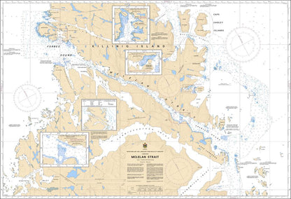 CHS Chart 5064: McLelan Strait