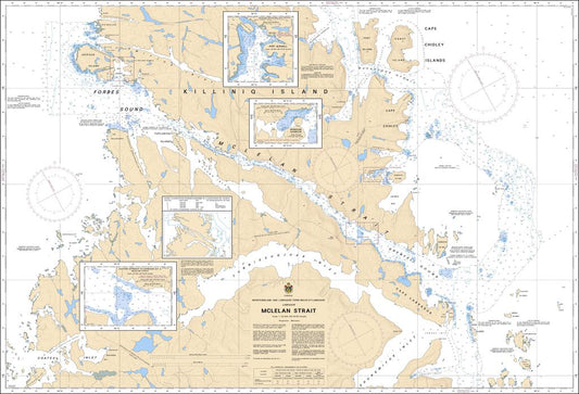 CHS Chart 5064: McLelan Strait