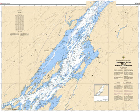 CHS Chart 1436: Whaleback Shoal to/au Summerland Group