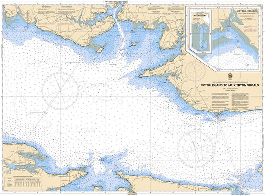 CHS Chart 4405: Pictou Island to / aux Tryon Shoals