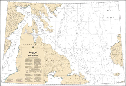 CHS Chart 7065: Mill Island to/à Winter Island
