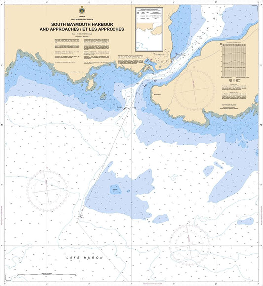 CHS Chart 2273: South Baymouth Harbour and Approaches