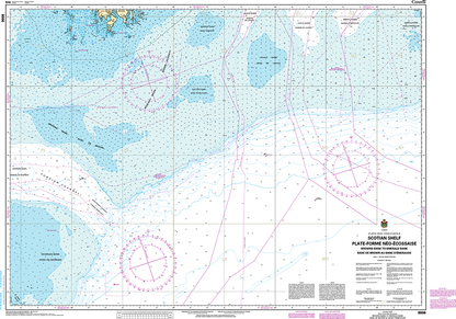CHS Print-on-Demand Charts Canadian Waters-8006: Scotian Shelf / Plate-Forme NЋo-ѓcossaise: Browns Bank to Emerald Bank / Banc de Brown au Banc Dѓmeraude, CHS POD Chart-CHS8006