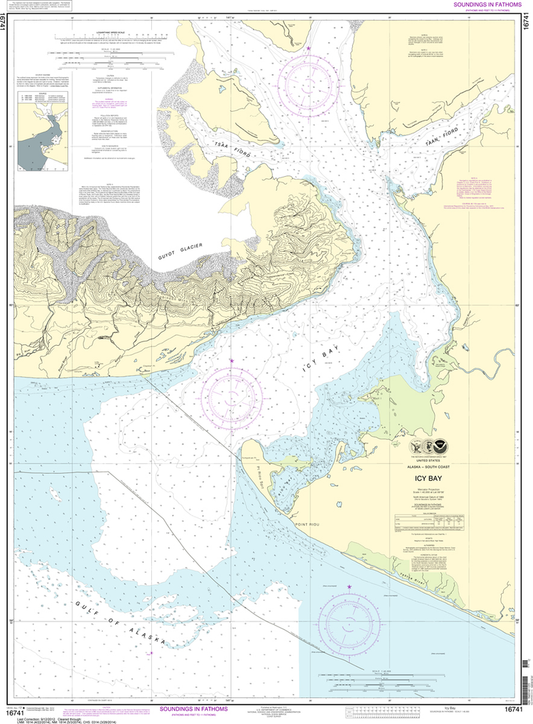 NOAA Chart 16741: Icy Bay