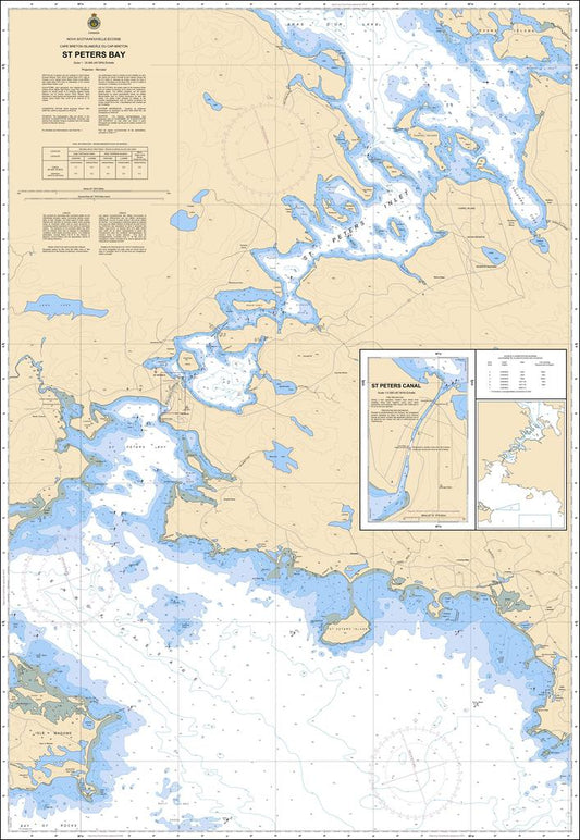 CHS Chart 4275: St. Peters Bay