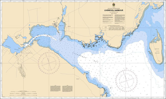 CHS Chart 4379: Liverpool Harbour