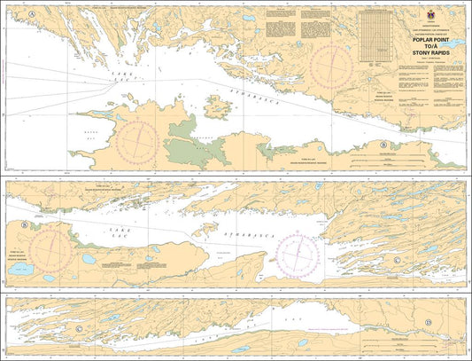 CHS Chart 6311: Poplar Point to/à Stony Rapids