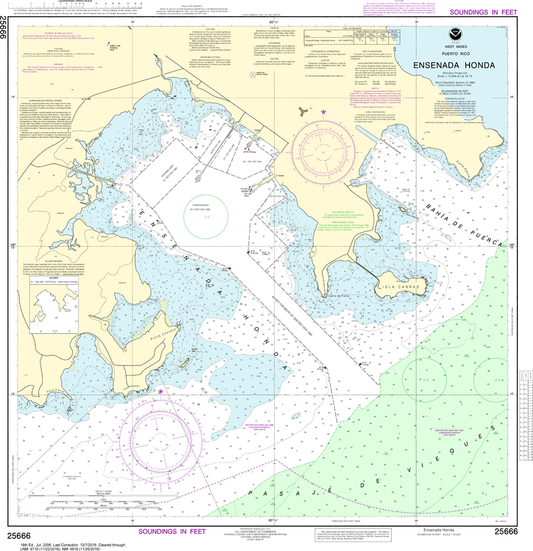 NOAA Chart 25666: Ensenada Honda