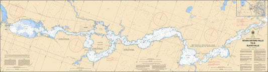 CHS Chart 6206: Seven Sisters Falls to/à Slave Falls