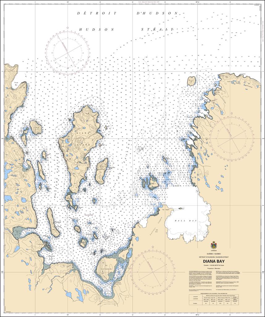 CHS Chart 5452: Diana Bay
