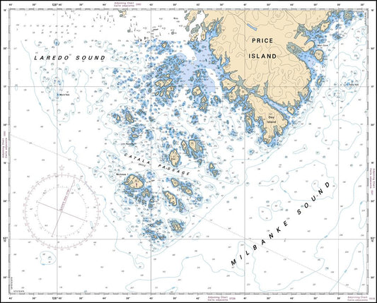 CHS Chart 3733: Catala Passage