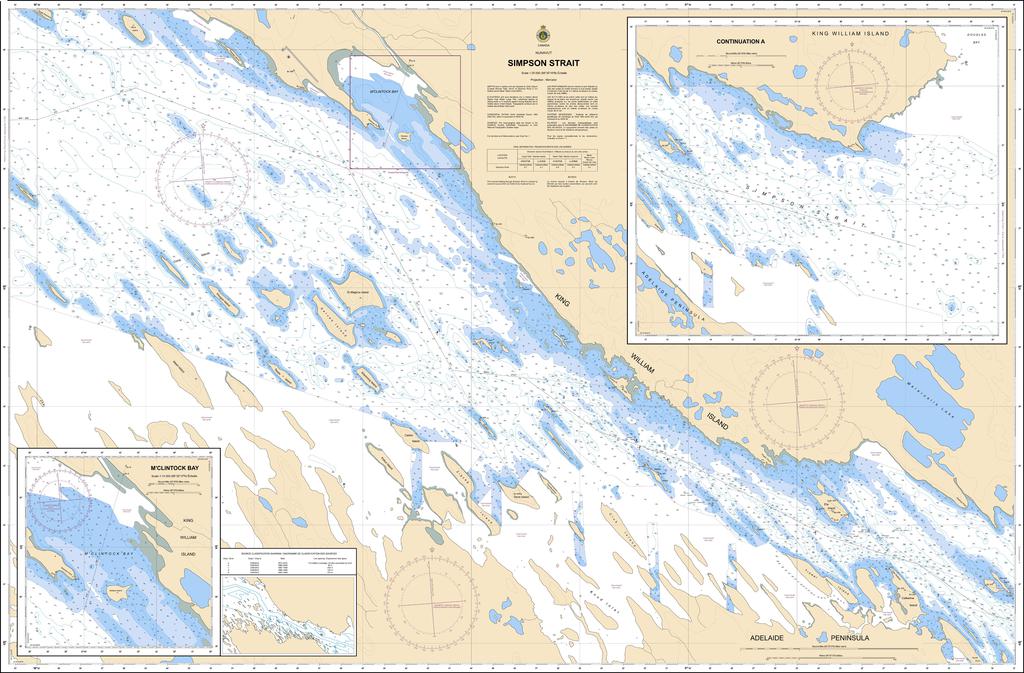 CHS Chart 7736: Simpson Strait