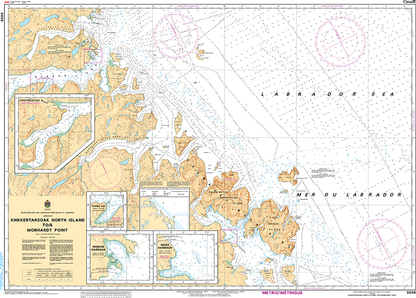 CHS Print-on-Demand Charts Canadian Waters-5056: Khikkertarsoak North Island to/ˆ Morhardt Point, CHS POD Chart-CHS5056