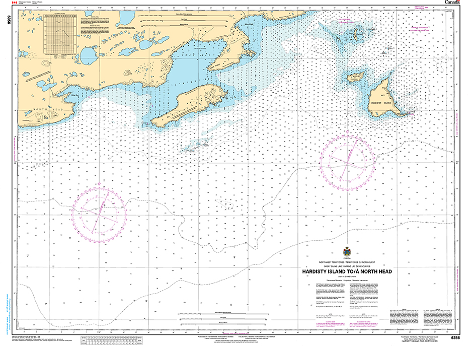 CHS Print-on-Demand Charts Canadian Waters-6356: Hardisty Island to/€ North Head, CHS POD Chart-CHS6356