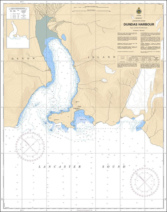 CHS Chart 7292: Dundas Harbour