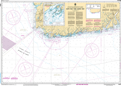 CHS Print-on-Demand Charts Canadian Waters-4823: Cape Ray to/€ Garia Bay, CHS POD Chart-CHS4823