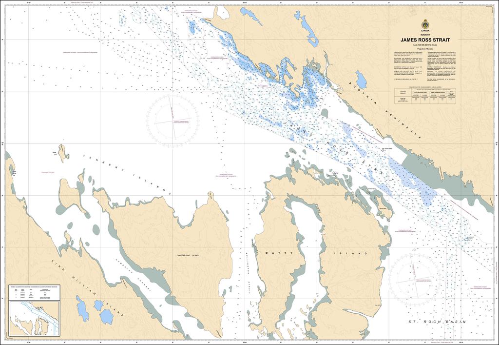 CHS Chart 7739: James Ross Strait