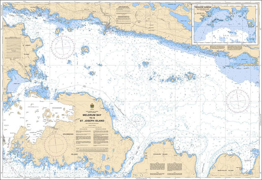 CHS Chart 2251: Meldrum Bay to/à St.Joseph Island