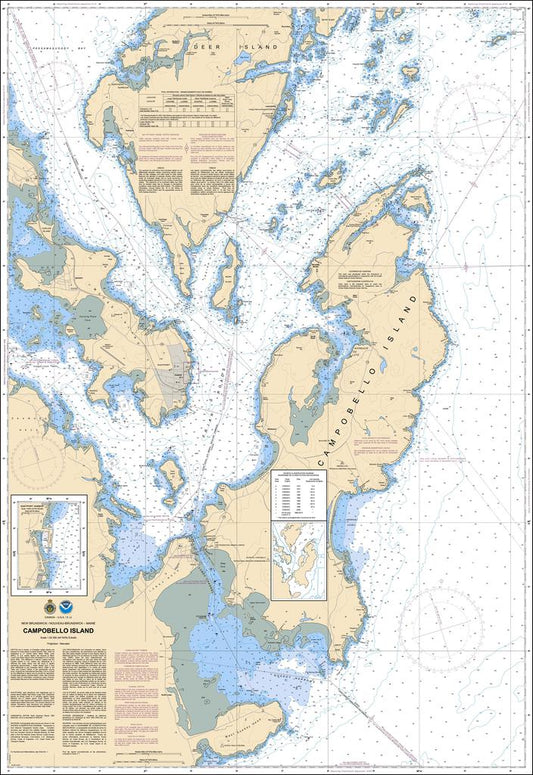 CHS Chart 4114: Campobello Island