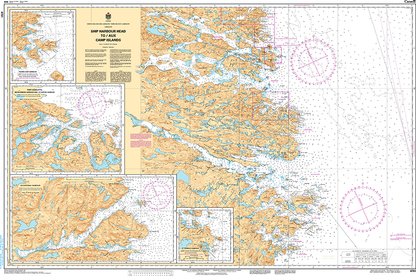CHS Print-on-Demand Charts Canadian Waters-4701: Ship Harbour Head to/aux Camp Islands, CHS POD Chart-CHS4701