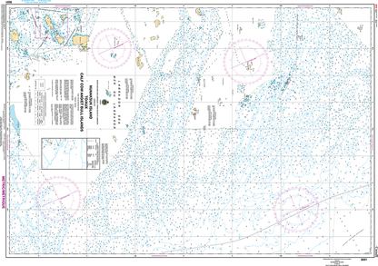 CHS Print-on-Demand Charts Canadian Waters-5051: Nunaksuk Island to/ˆ Calf Cow and/et Bull Islands, CHS POD Chart-CHS5051