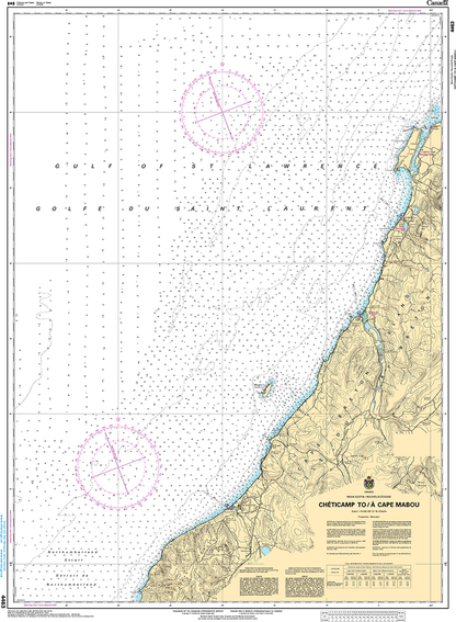 CHS Print-on-Demand Charts Canadian Waters-4463: ChЋticamp to / € Cape Mabou, CHS POD Chart-CHS4463