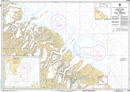 CHS Print-on-Demand Charts Canadian Waters-7565: Clyde Inlet to/€ Cape Jameson, CHS POD Chart-CHS7565