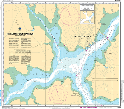 CHS Print-on-Demand Charts Canadian Waters-4460: Charlottetown Harbour, CHS POD Chart-CHS4460