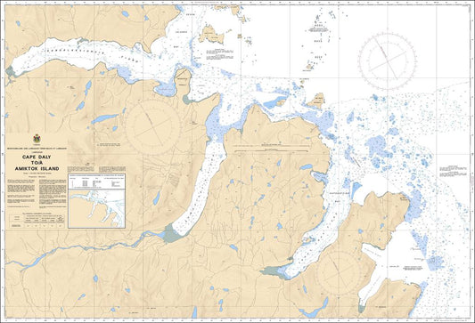 CHS Chart 5060: Cape Daly to / à Amiktok Island