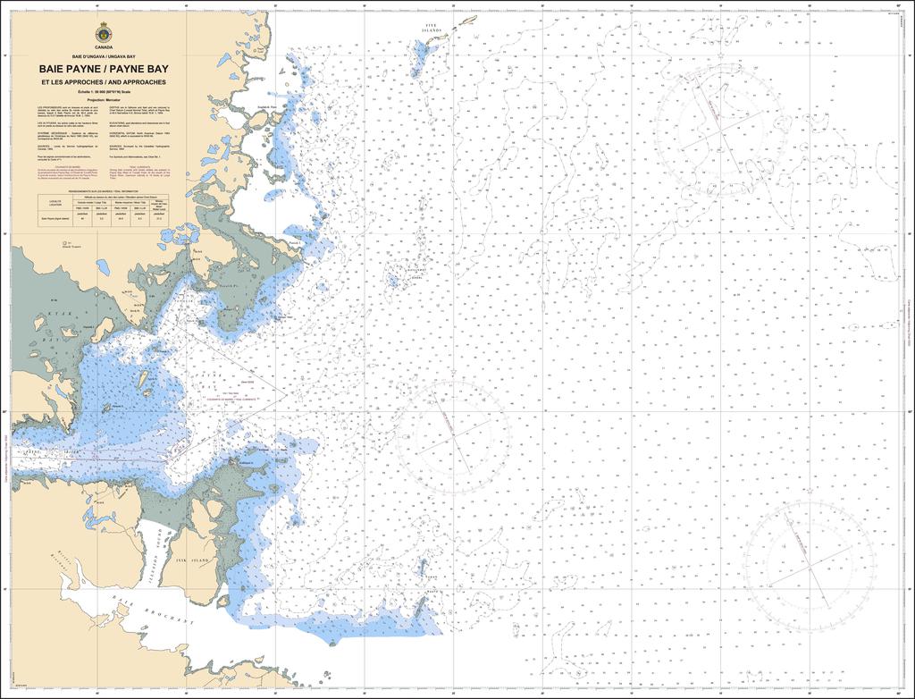 CHS Chart 5351: Payne Bay and Approaches