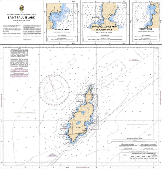 CHS Chart 4450: Saint Paul Island