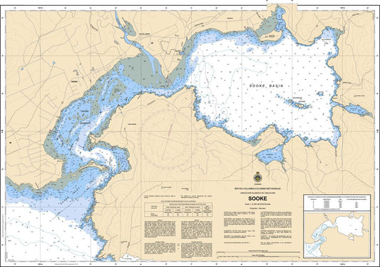 CHS Chart 3411: Sooke