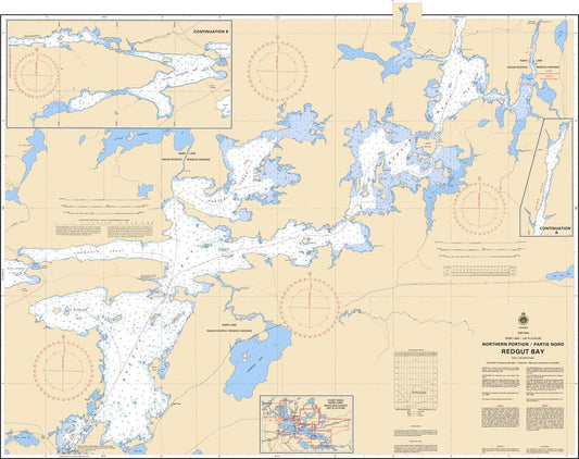 CHS Chart 6110: Redgut Bay