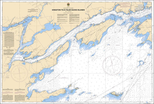 CHS Chart 2064: Kingston to/à False Duck Islands