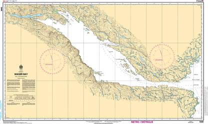 CHS Print-on-Demand Charts Canadian Waters-5440: Wager Bay, CHS POD Chart-CHS5440